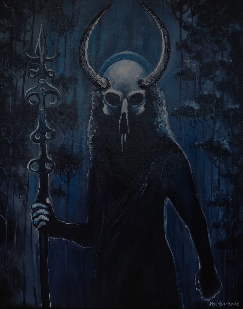 9. “KALMAN ISÄNTÄ”
92×73 cm
Akryyli 2025
250 €