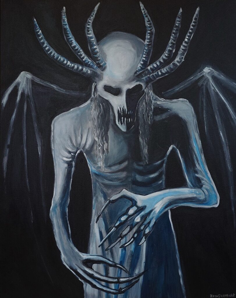11. “PAINAJAINEN”
92×73 cm
Akryyli 2025
200 €