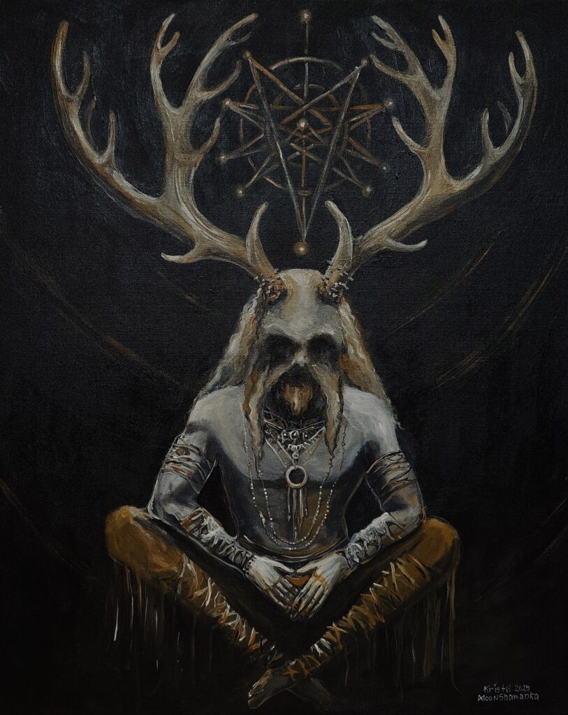 “HIIDENVAHTI”
60×73 cm Akryyli 2025 200 €