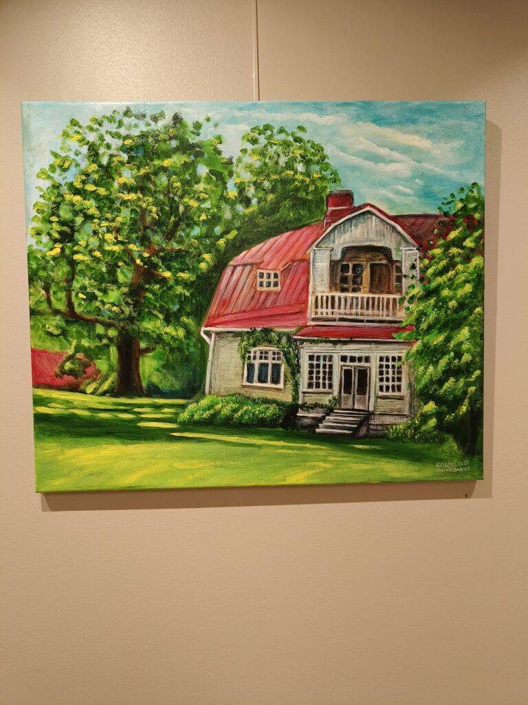 6. Urhon kartano (Haapastensyrjän puulajipuisto)2025 / akryyli61 × 73 cm250 €